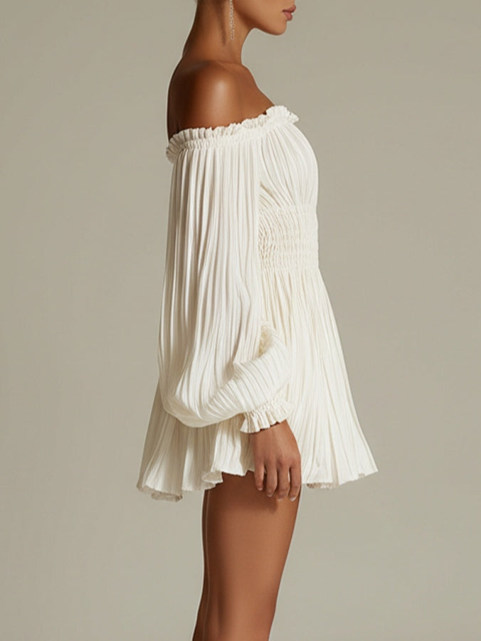 Candide – Schulterfreies Minikleid