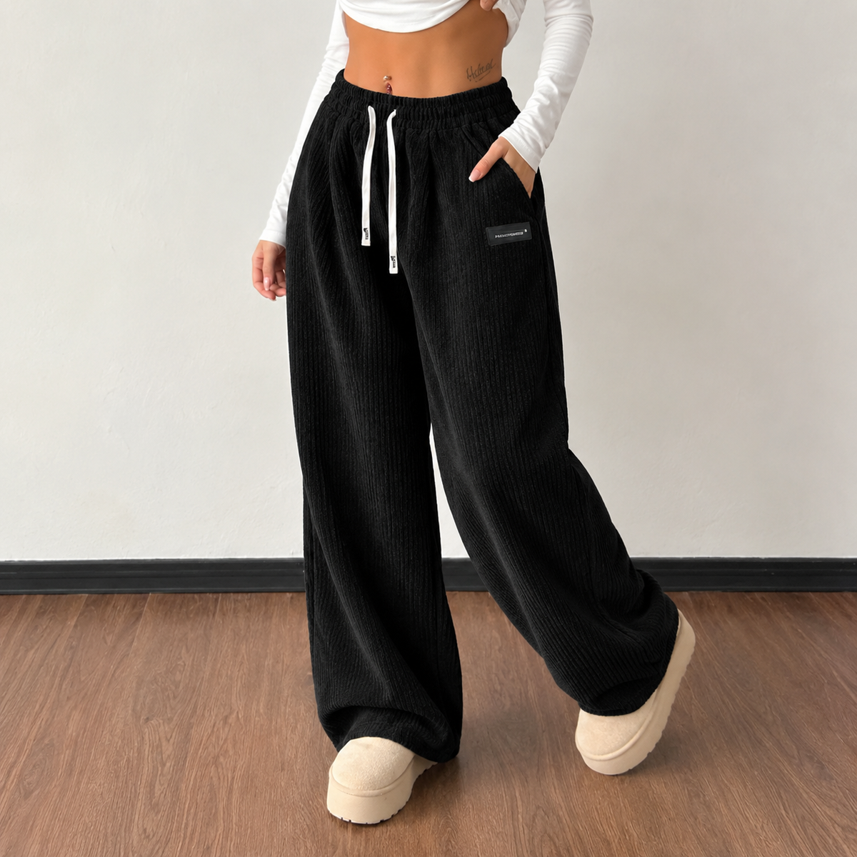 Livia | Bequeme Hose mit weitem Bein