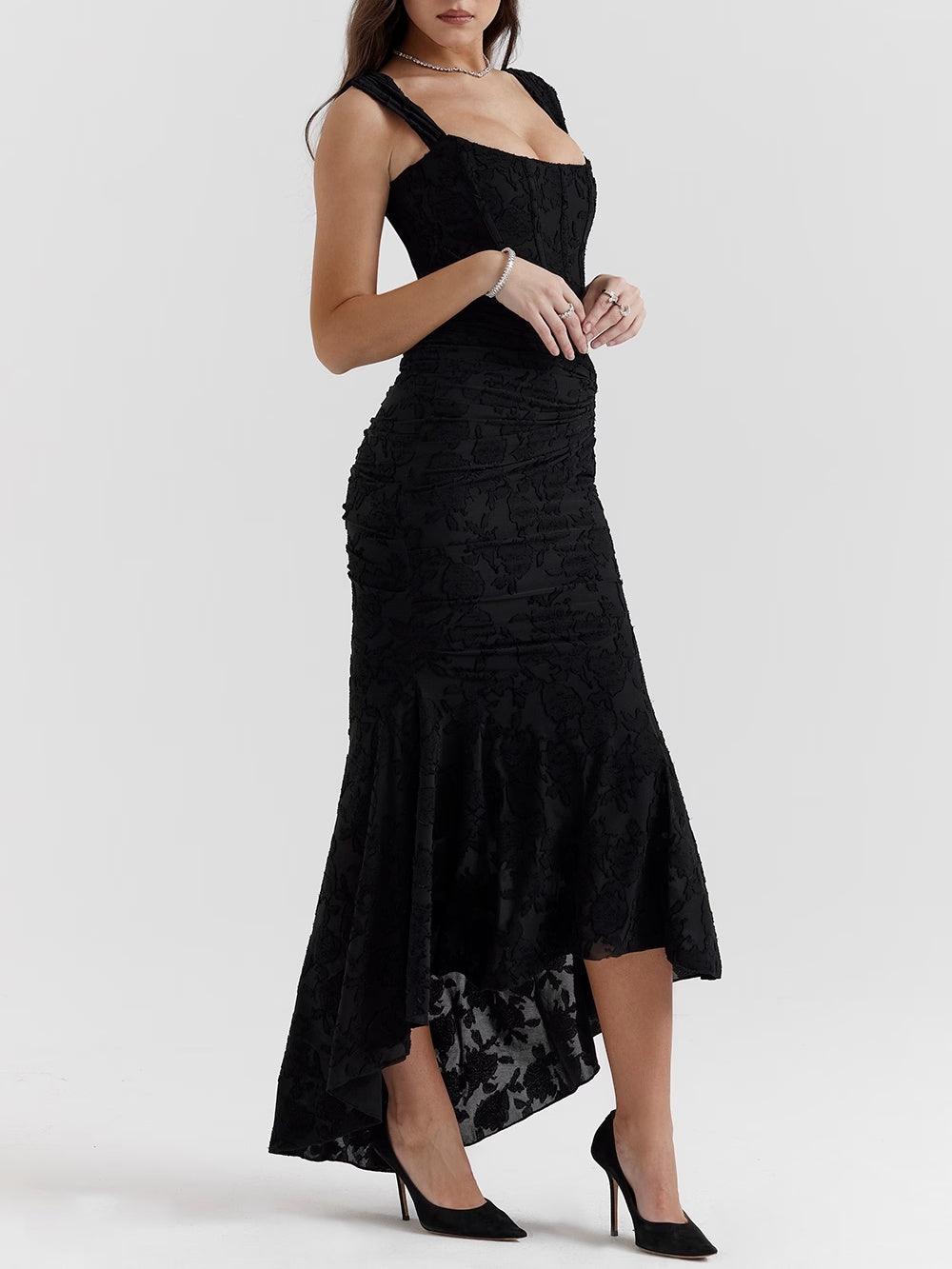 Selina | Spitzen-Midikleid im Fishtail-Schnitt