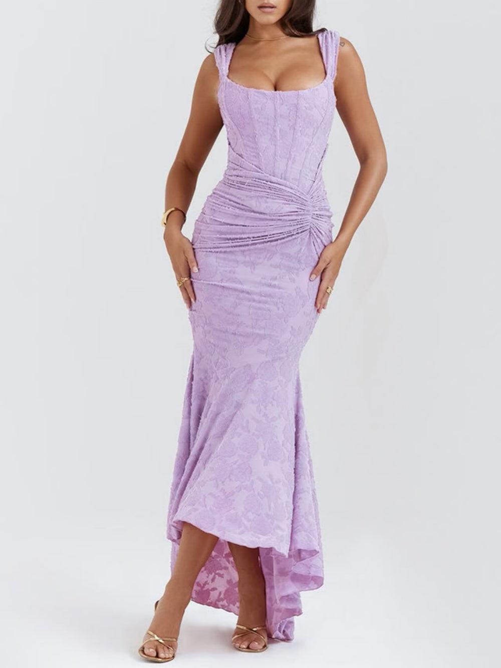 Selina | Spitzen-Midikleid im Fishtail-Schnitt