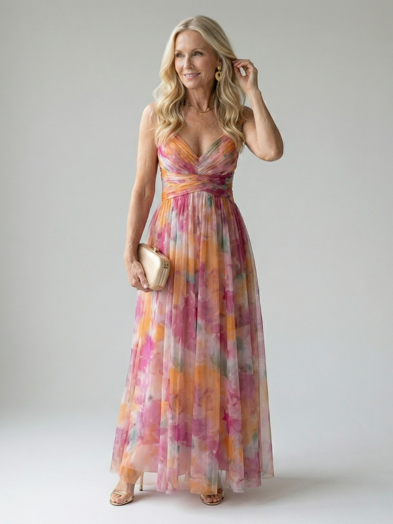 Isel | Weiches Maxikleid