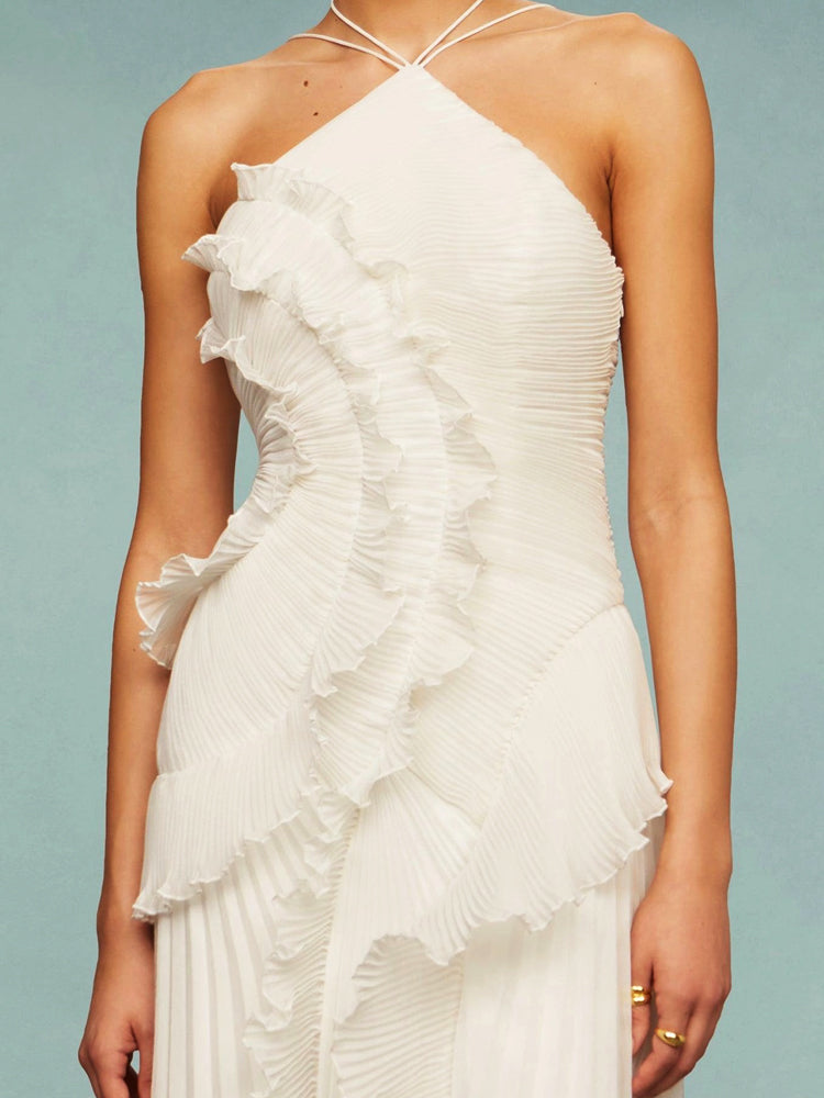 Seraphina™ | Ocean Whirlpool Maxikleid