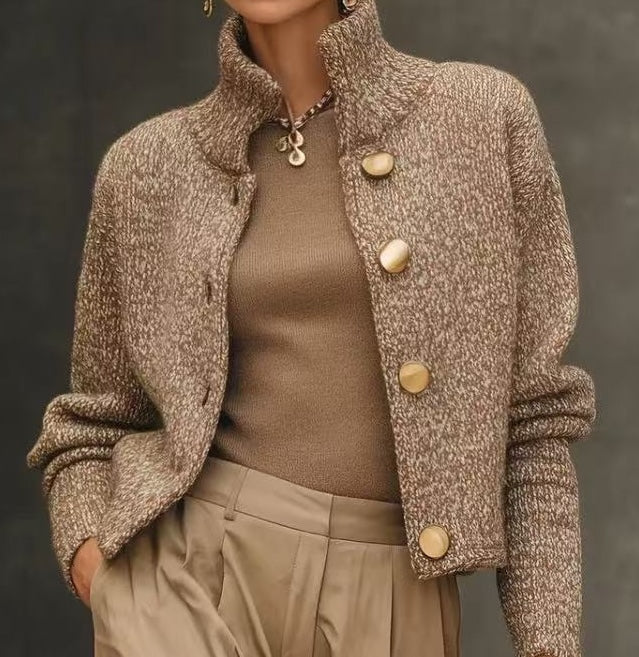 ADELINE™ | Taillierte Jacke aus Wollmischung