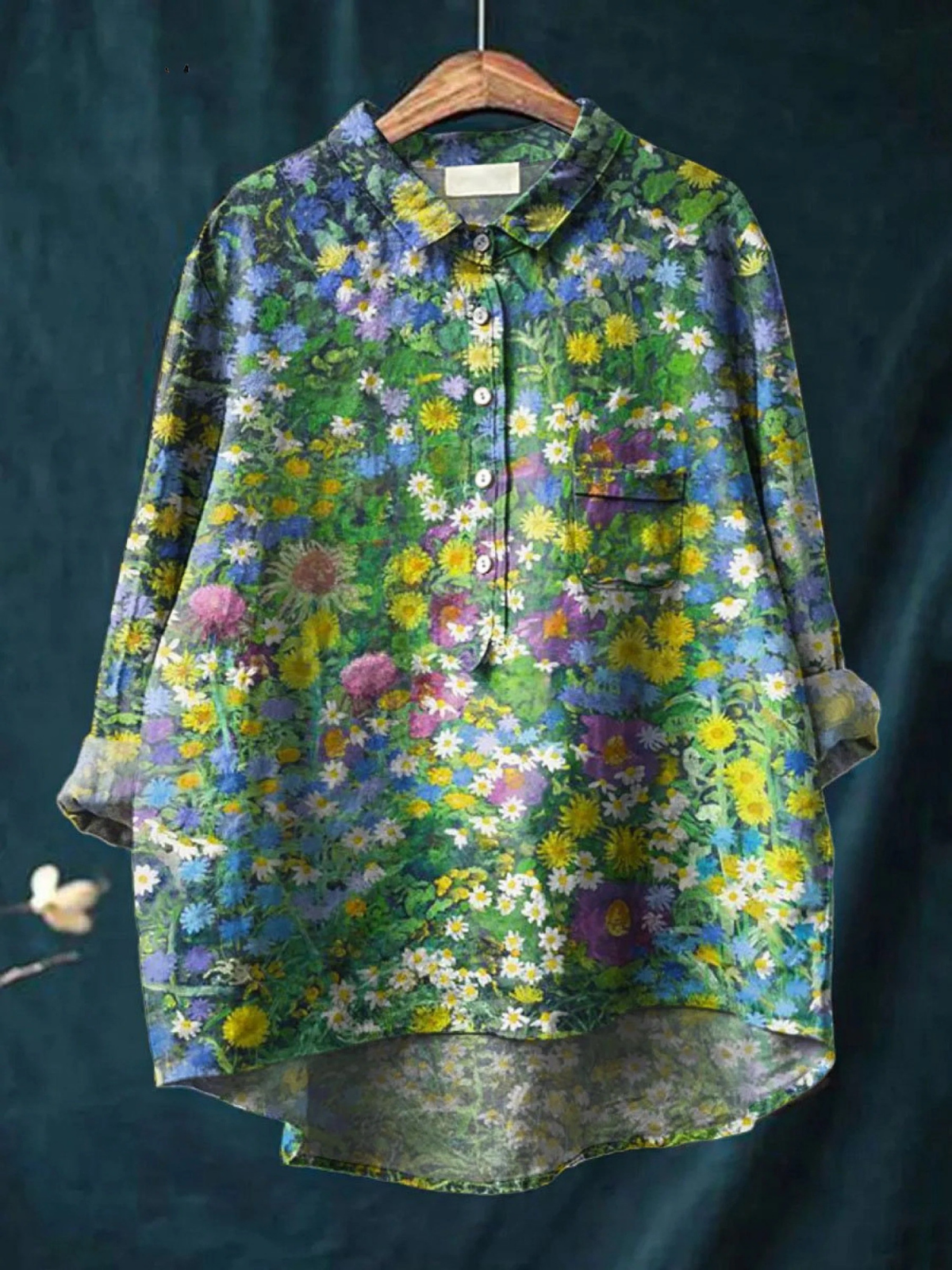 Imogen | Leichte Bluse mit Blumen