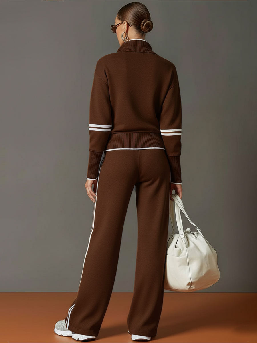 Marietta | Bluse und Hose mit weitem Bein