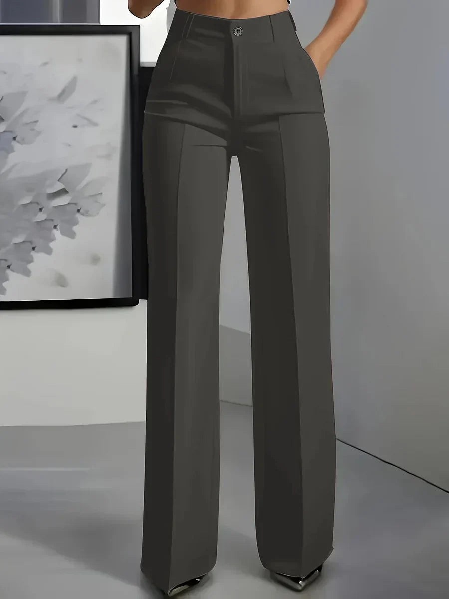 Hodit – Stilvolle Stretchhose mit Hoher Taille