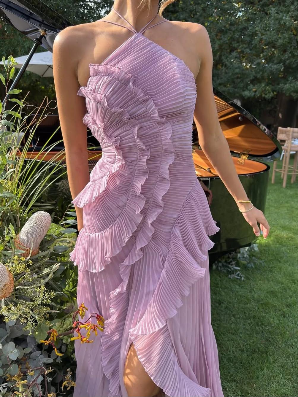 Seraphina™ | Ocean Whirlpool Maxikleid