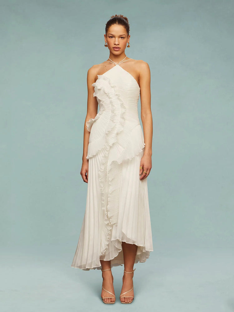 Seraphina™ – Maxikleid mit aquatischem Wirbelmuster