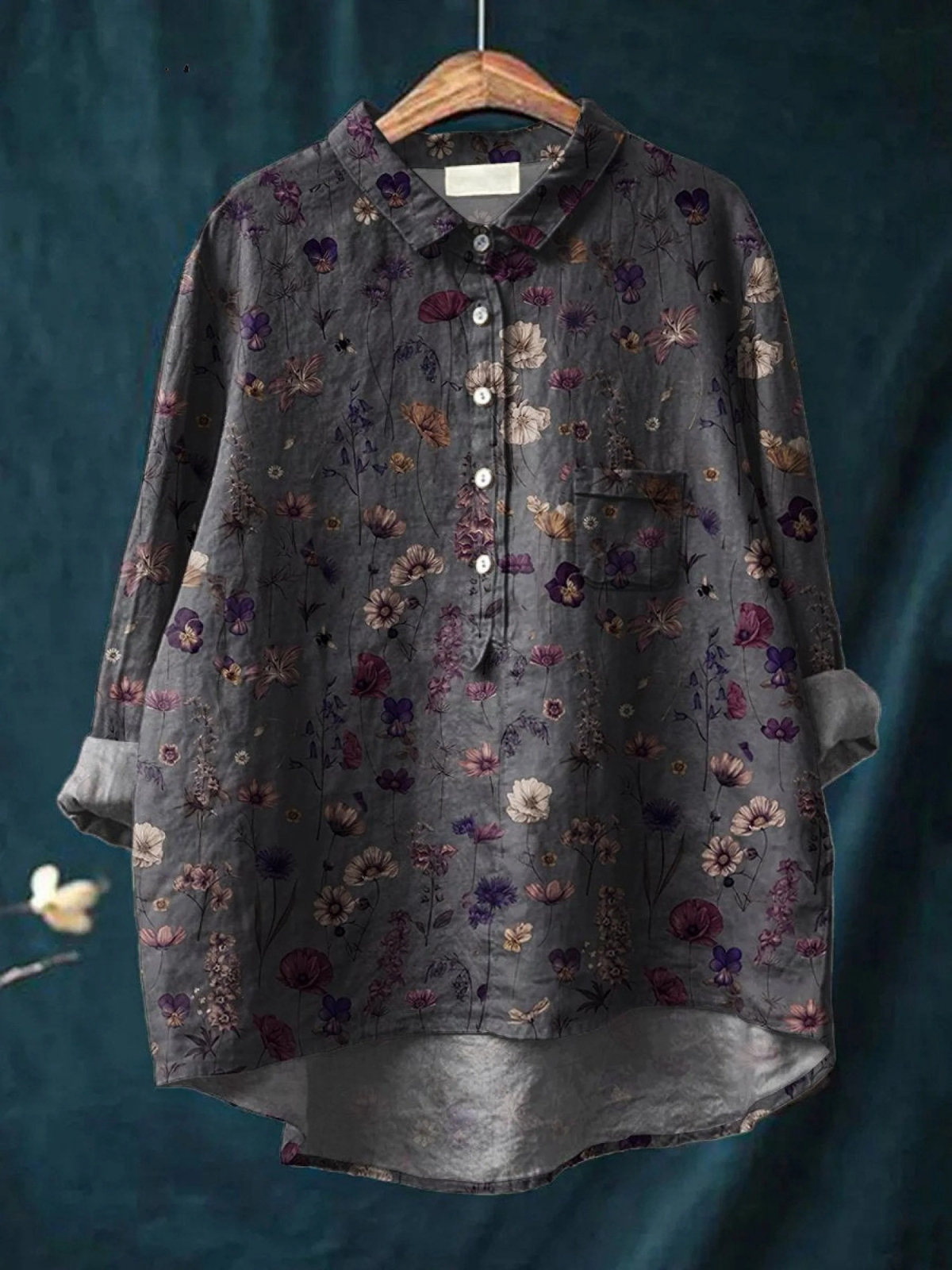 Florence | Leichte Bluse mit Blumen
