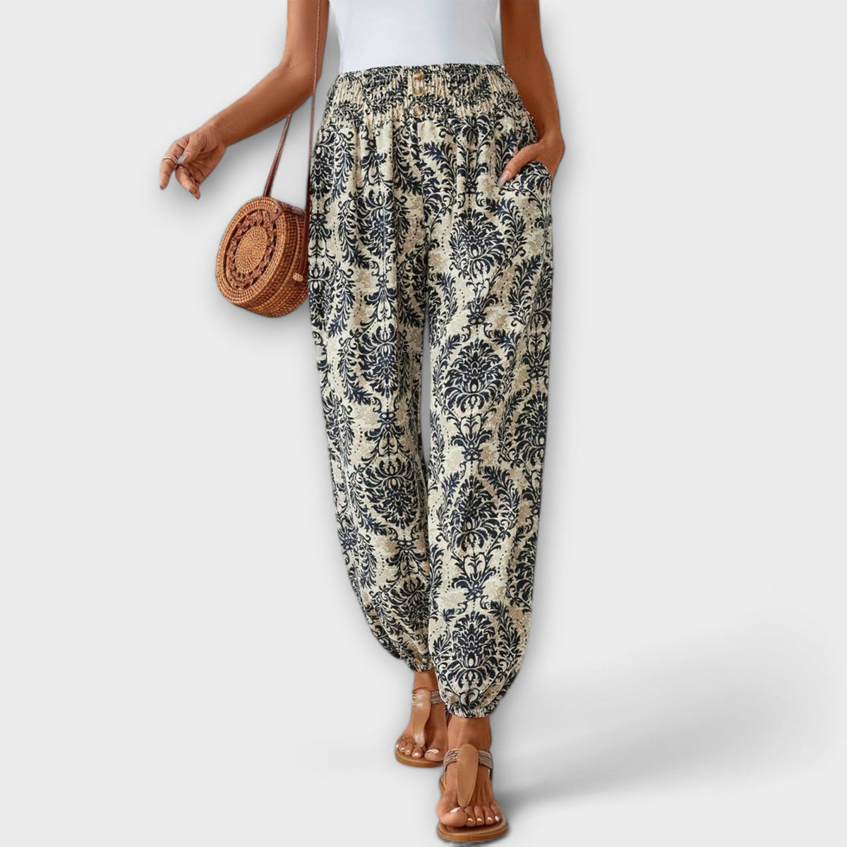 Gwen™ - Hose mit ethnischem Muster