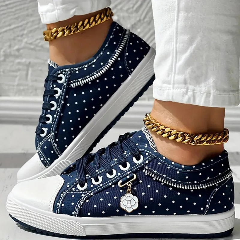 Adelaide | Sneaker mit Spitzendetails