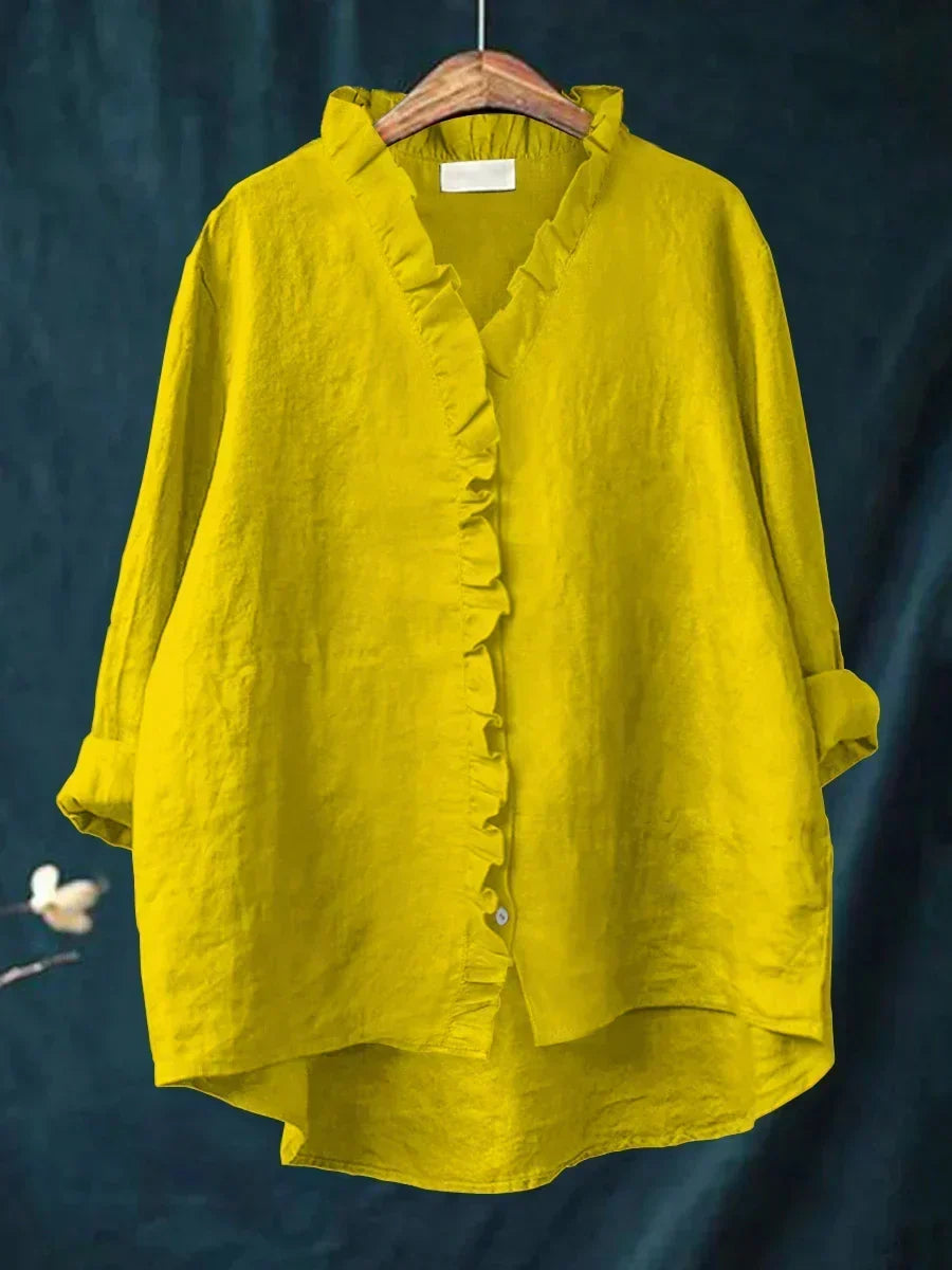 Lily | Leichte Bluse mit Rüschen