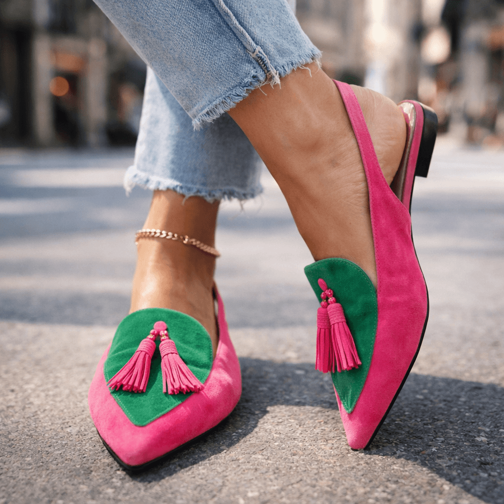Eliza | Sandalen mit Riemchen und Quasten