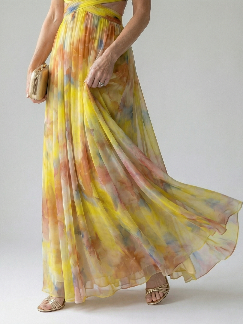 Isel | Weiches Maxikleid