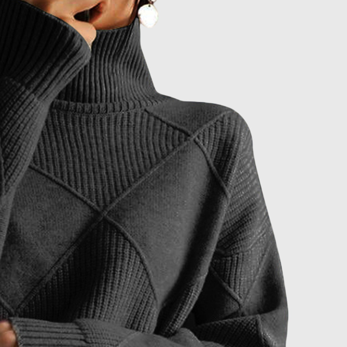 Angela™ | Rollkragenpullover