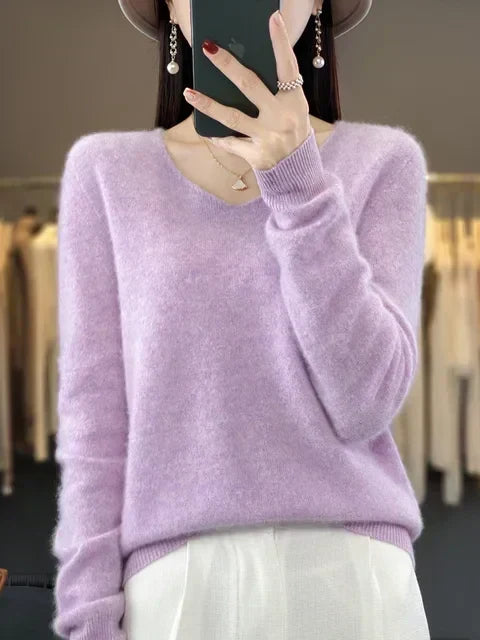 Abi™ Locker gestrickter Pullover
