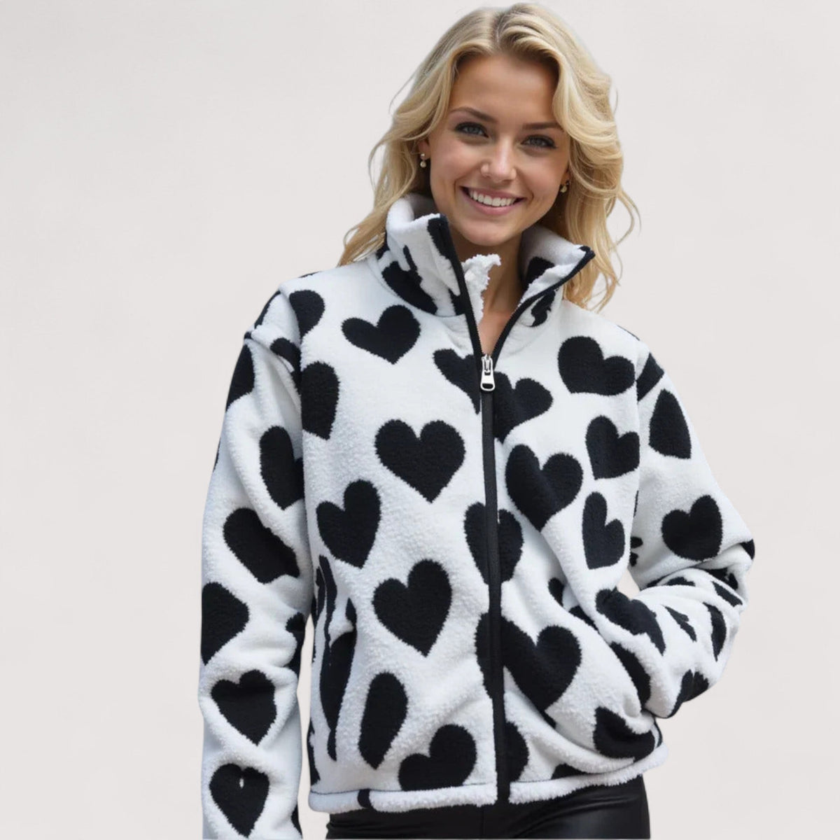 Rosalie | Wendbare Herzjacke