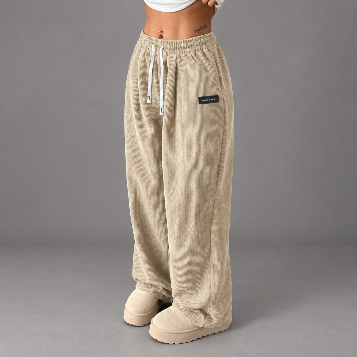 Livia | Bequeme Hose mit weitem Bein