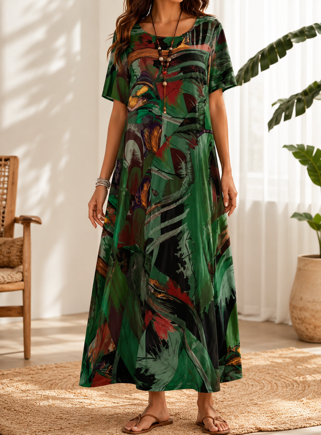 Guinevere | Midikleid aus Chiffon