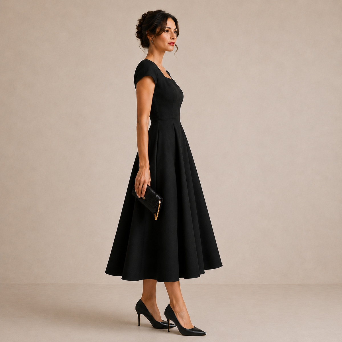 Heloise | Midikleid mit Blumenprint