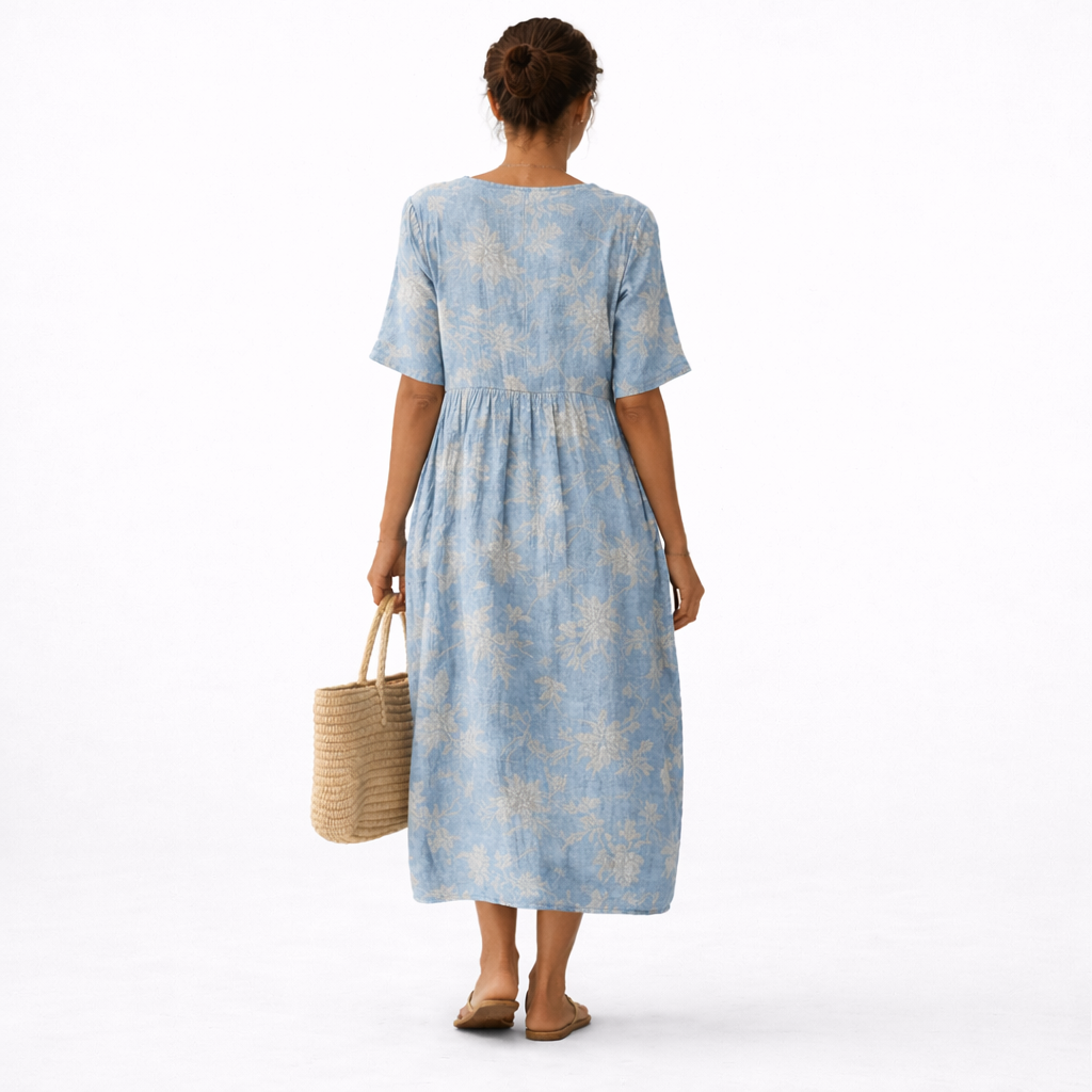 Alma™ | Elegantes Lagunen-Kleid