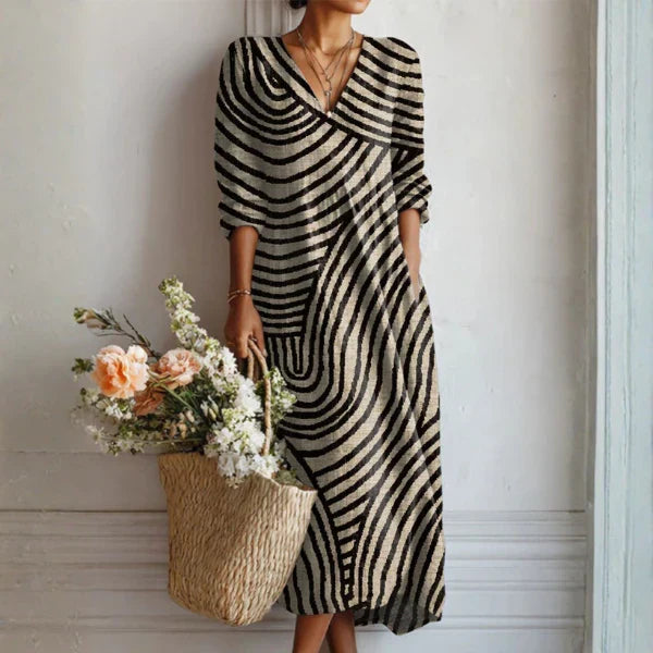 Lucia™ | Langes Boho-Kleid