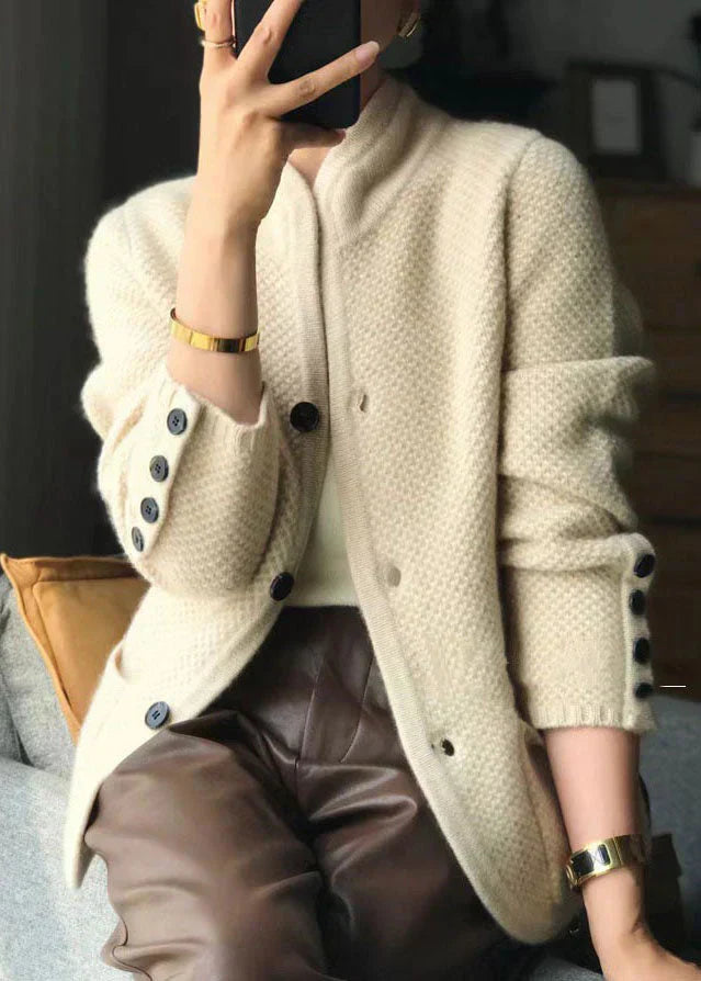 Luxuriöse kuschelige Cardigan – Weicher Strick mit offener Front