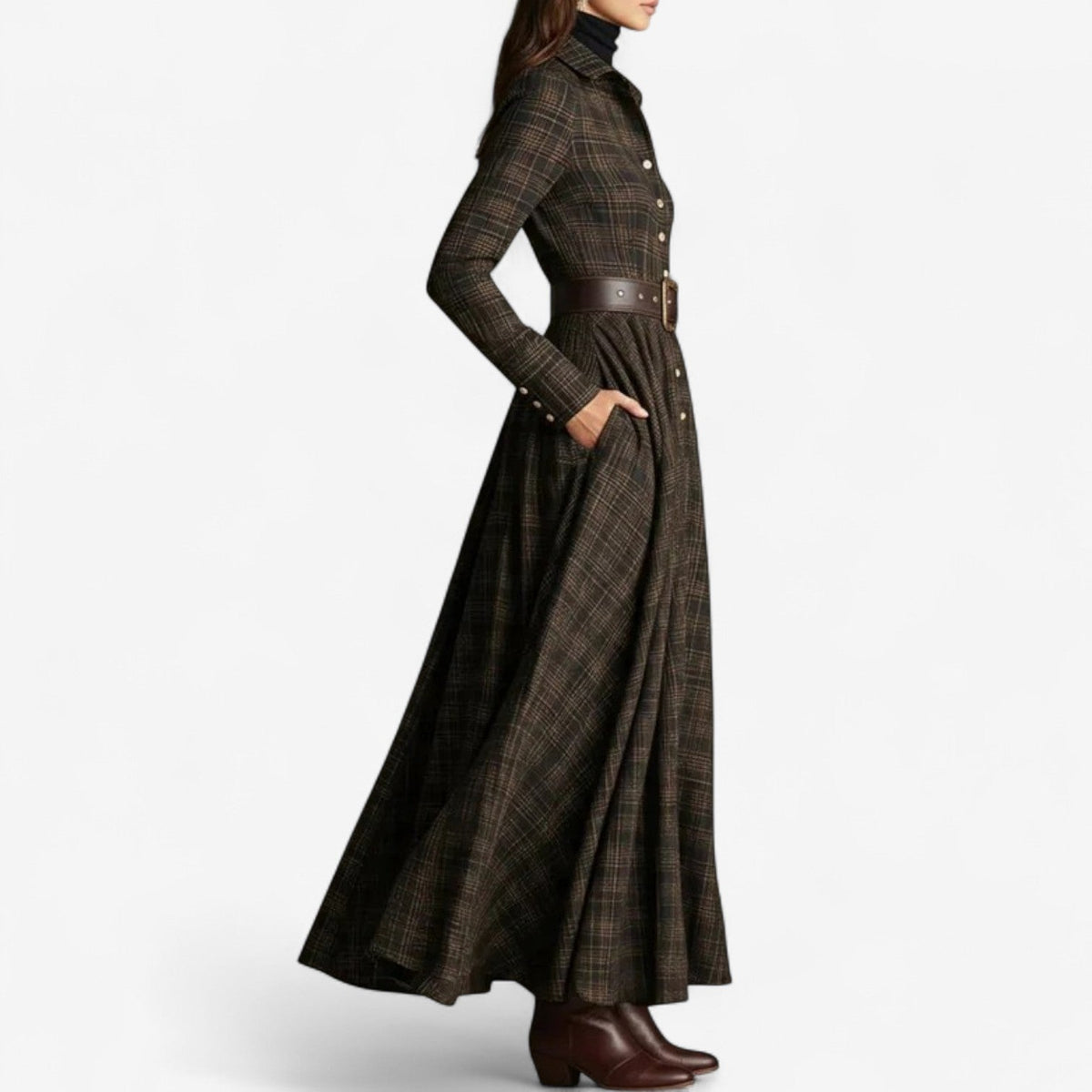 CELENE | VINTAGE-MAXIKLEID