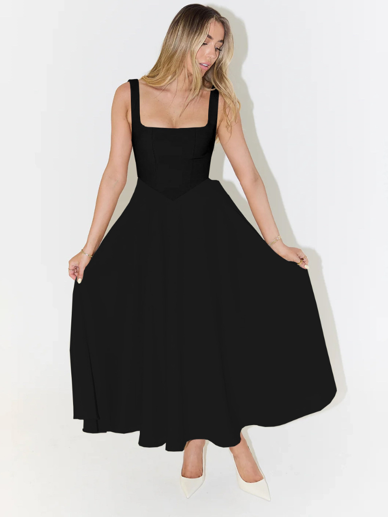 Antonia | Klassisches Midikleid