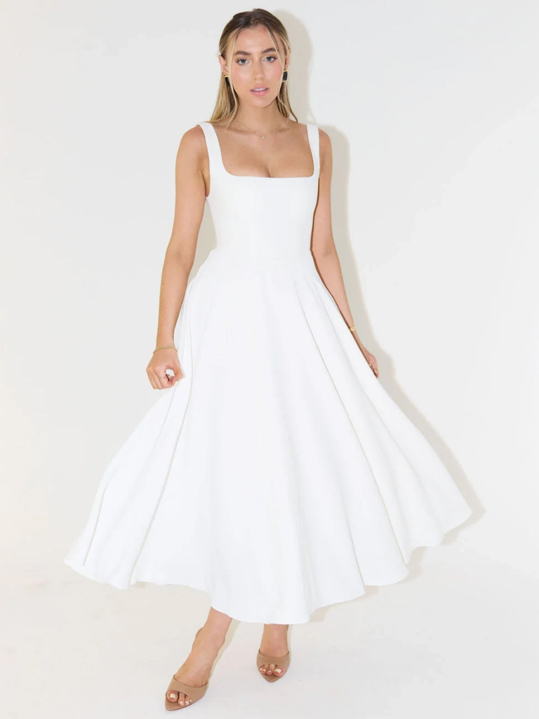 Antonia | Klassisches Midikleid