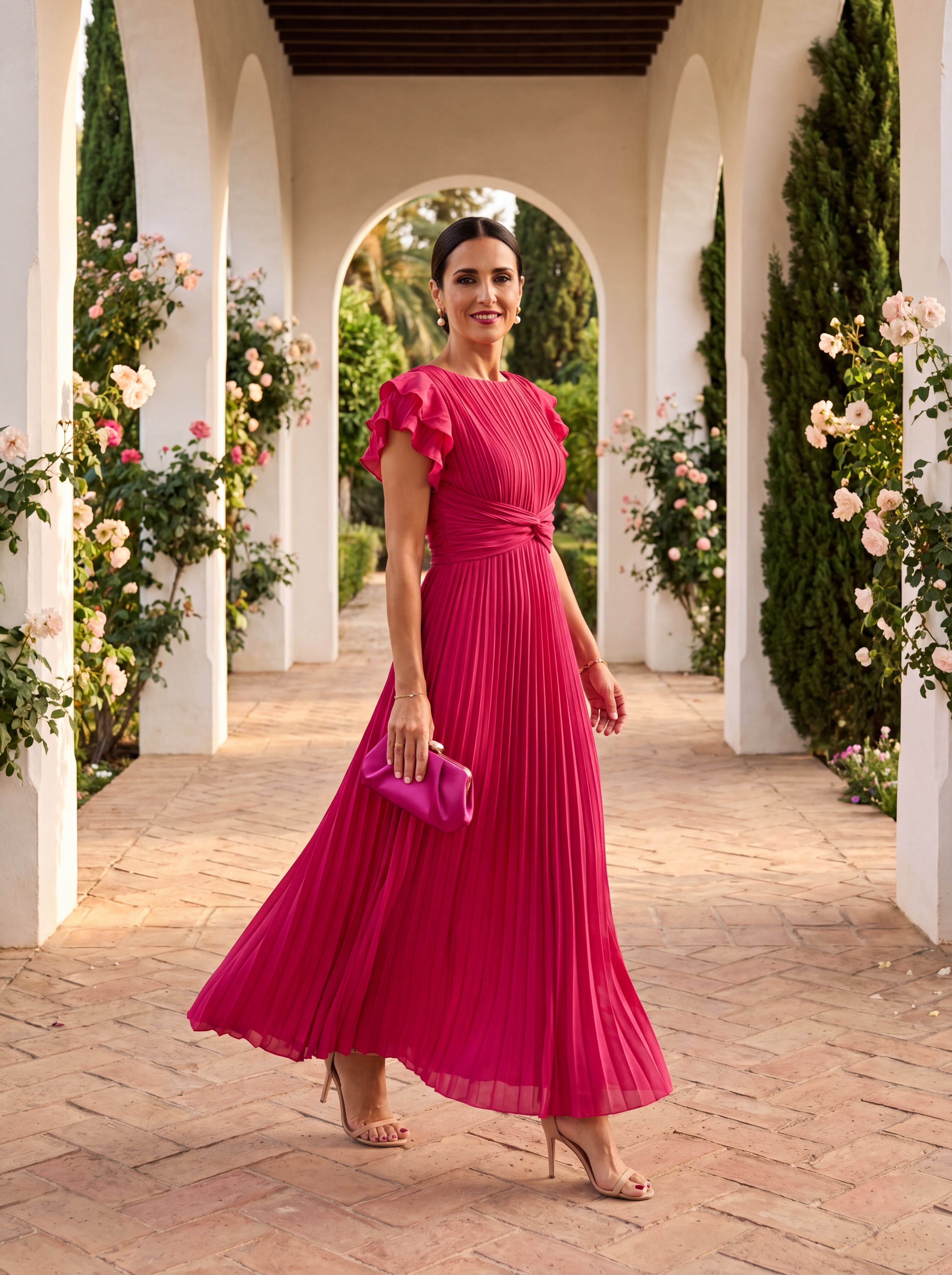 Hazel | Midikleid zum Binden vorne