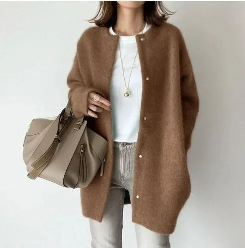 Locker sitzende Strickcardigan für Damen