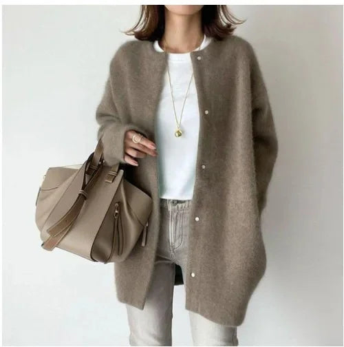 Locker sitzende Strickcardigan für Damen