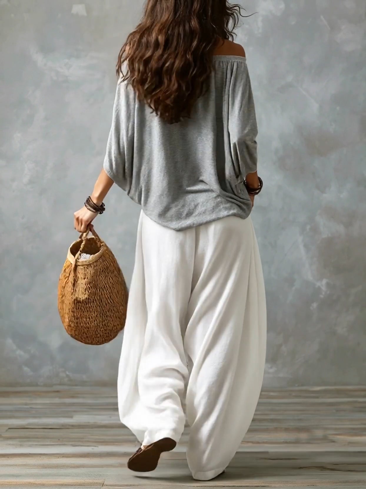 Isabella | Fließendes Boho-Set „Lantern“