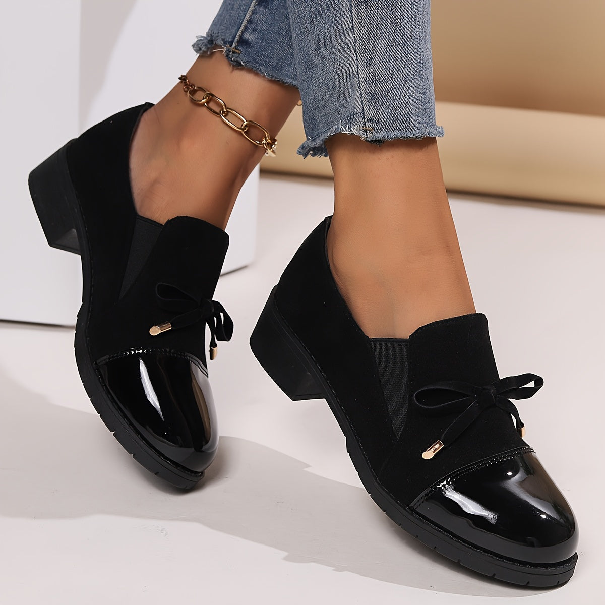 Juliet | Loafer mit Lackspitze