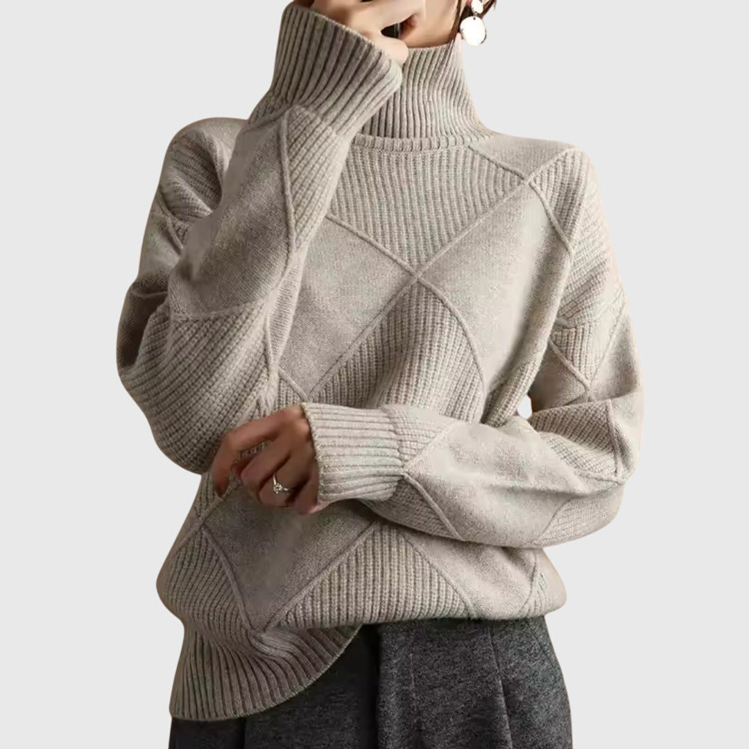 Angela™ | Rollkragenpullover