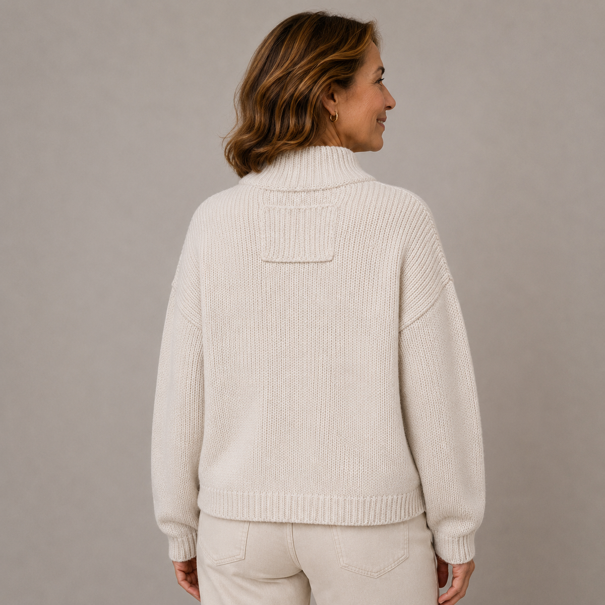 Augusta™ Cardigan mit Stehkragen und Knöpfen
