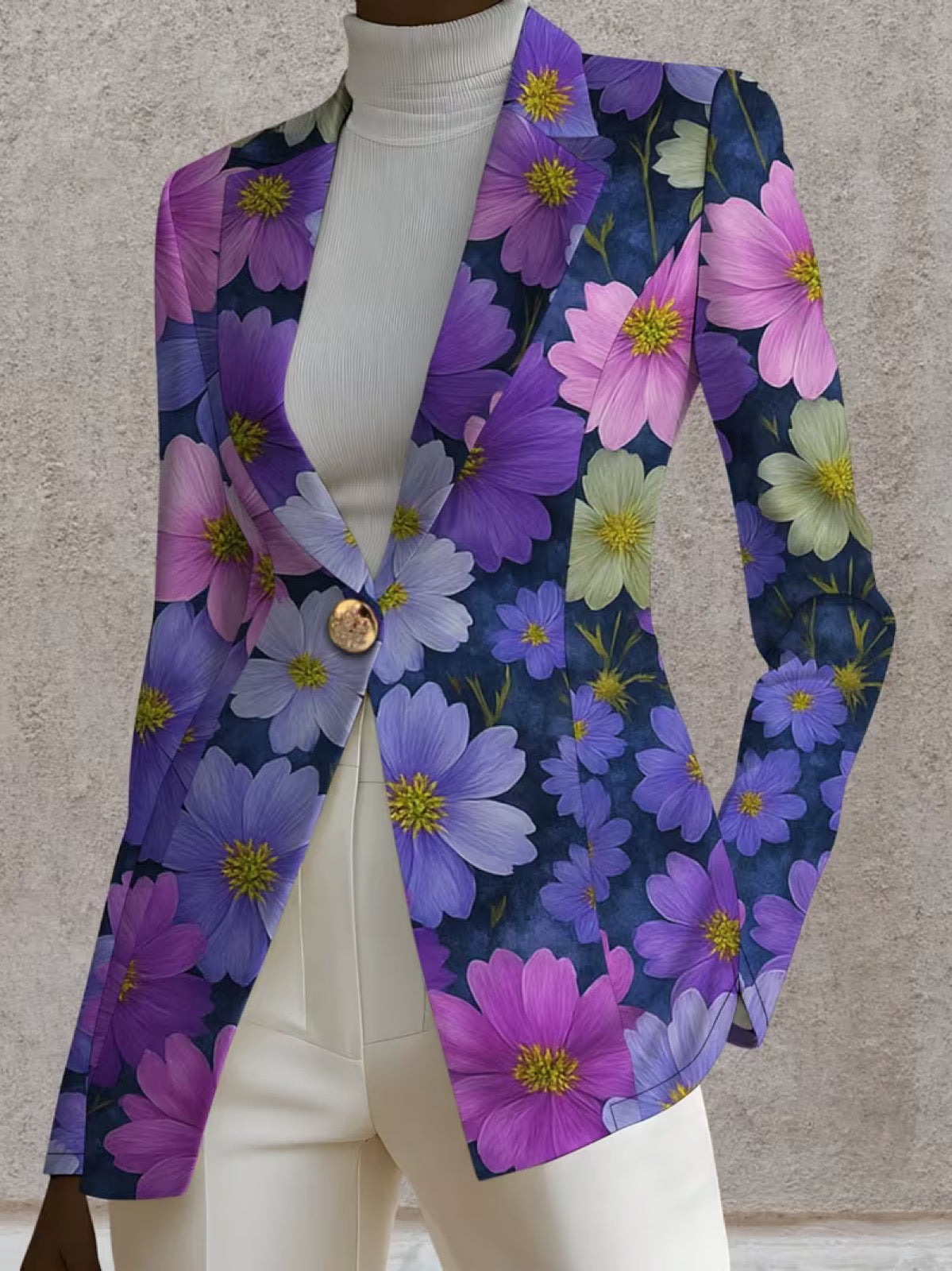 Katherine | Blazer mit Blumenprint