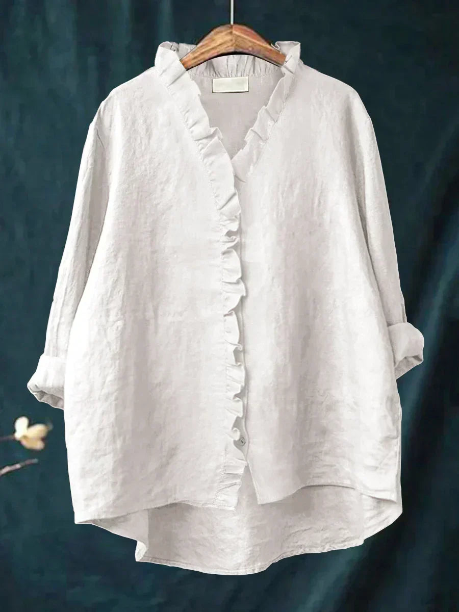 Lily | Leichte Bluse mit Rüschen