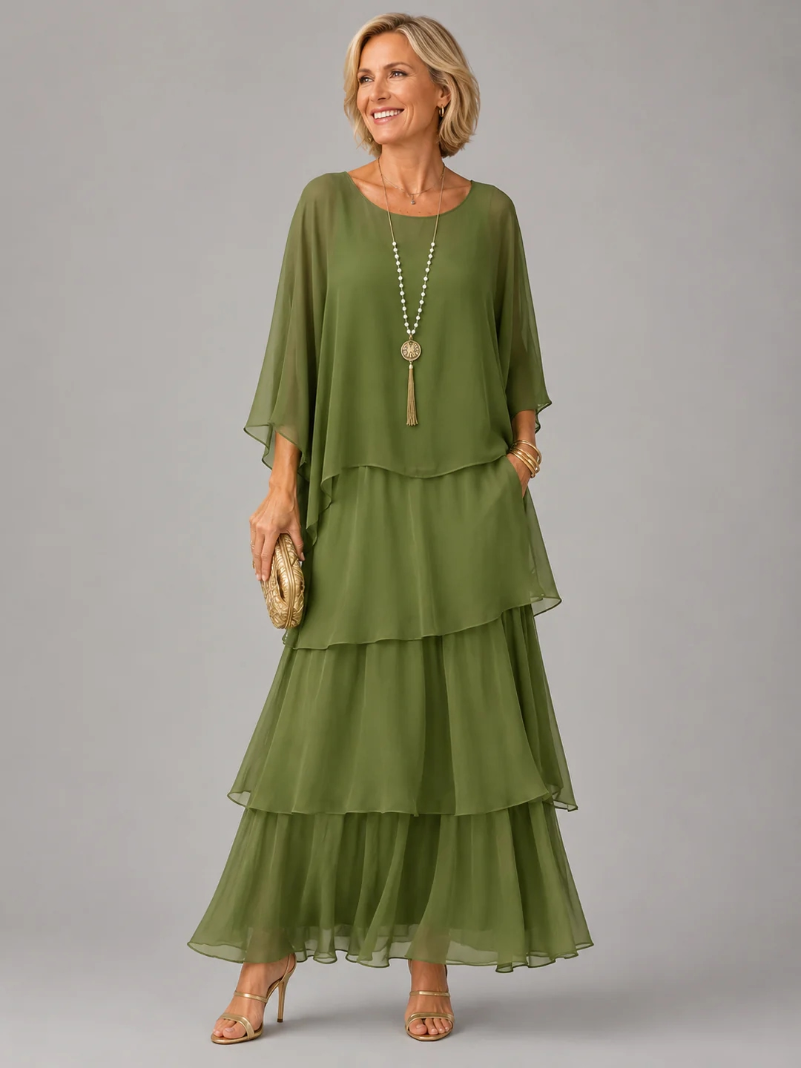 Elspeth | Fließendes Maxikleid