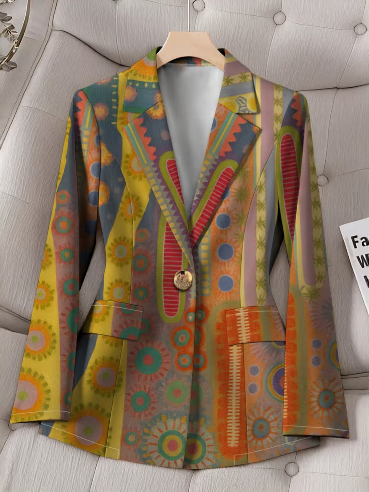 Juliette | Blazer mit kunstvollen Medaillons