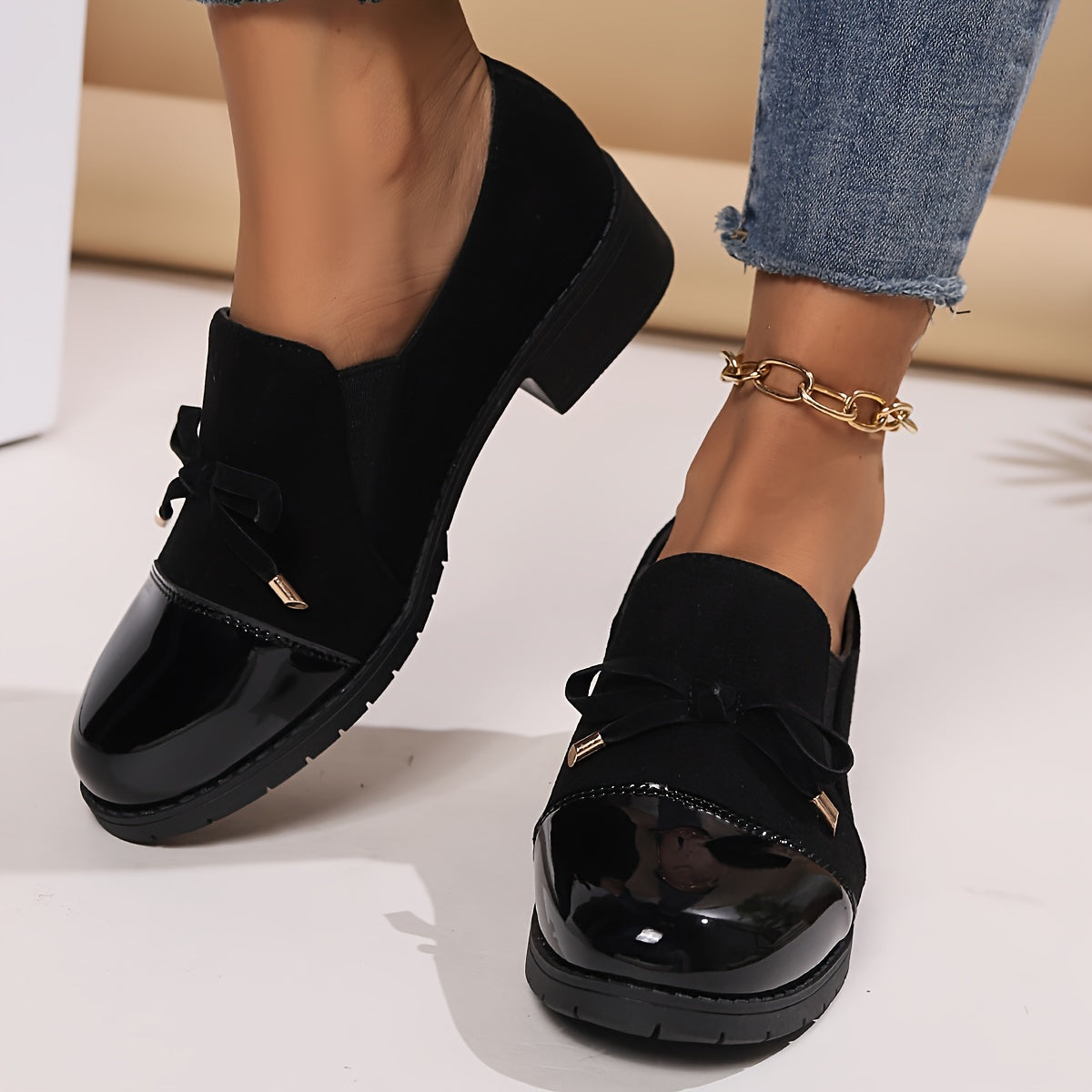 Juliet | Loafer mit Lackspitze
