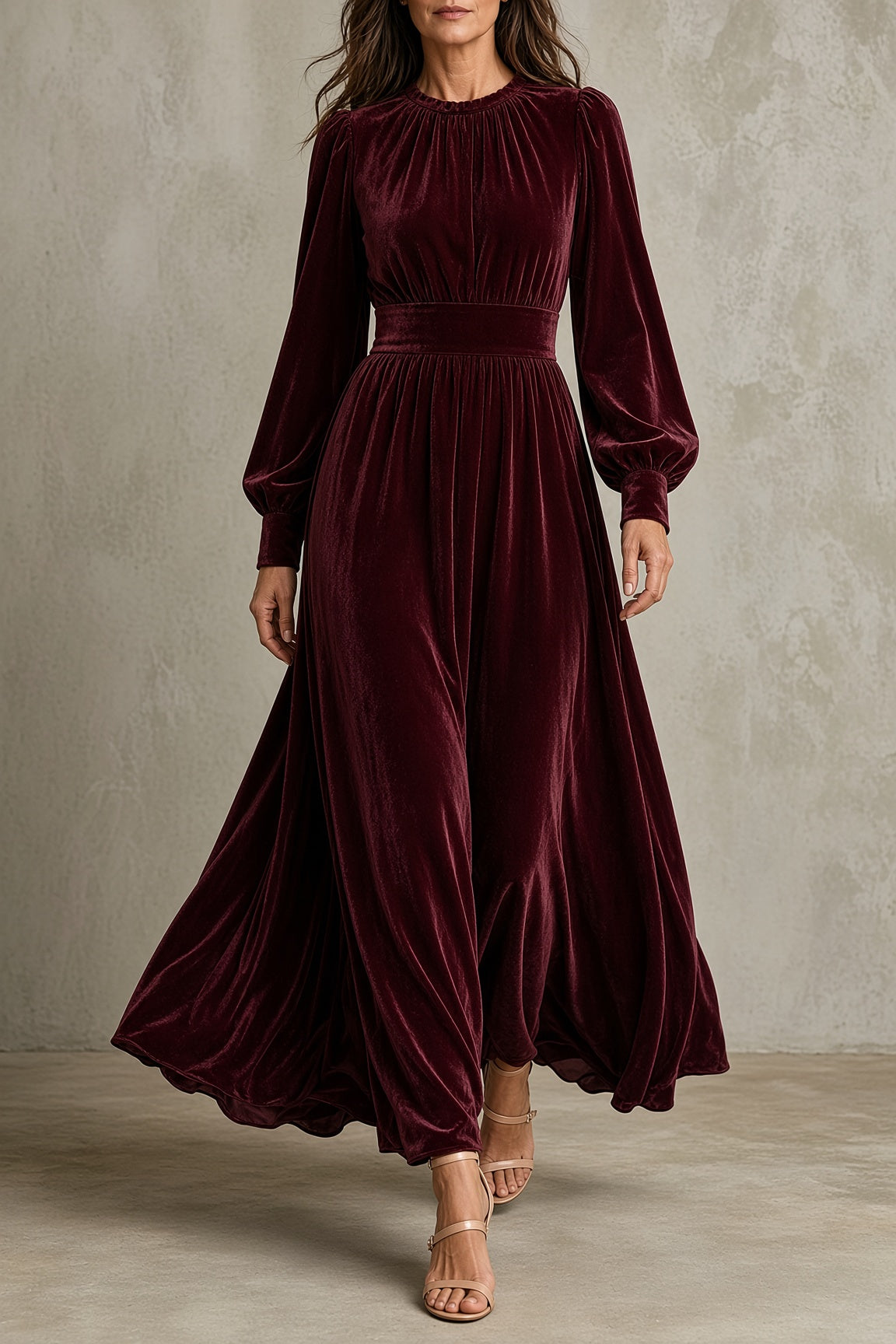 Hélène | Samtkleid