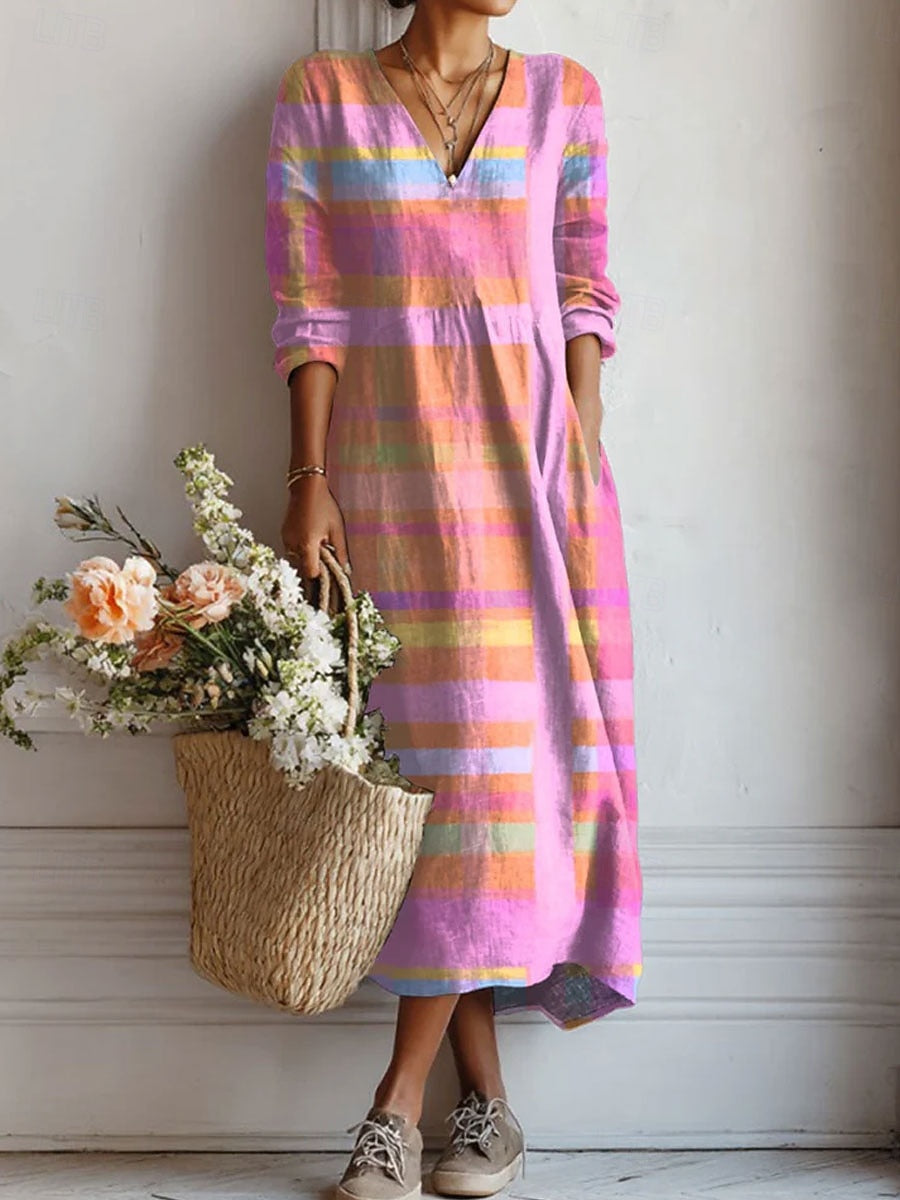 Sara™ | Langes Boho-Kleid