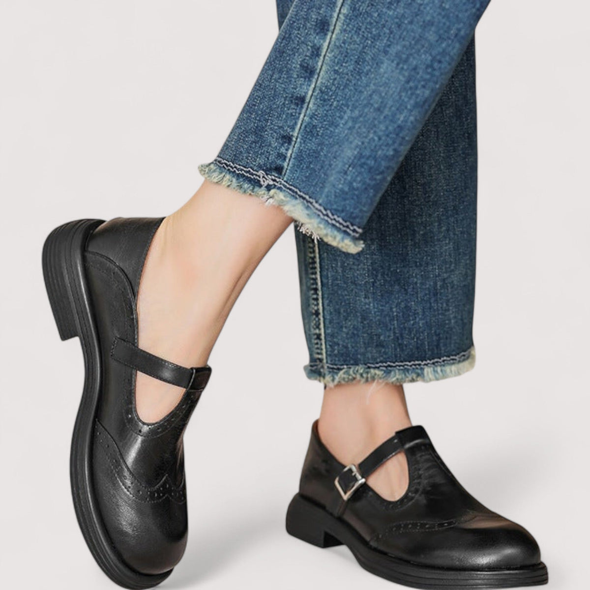 Margery | Gepolsterte Mary-Jane-Schuhe