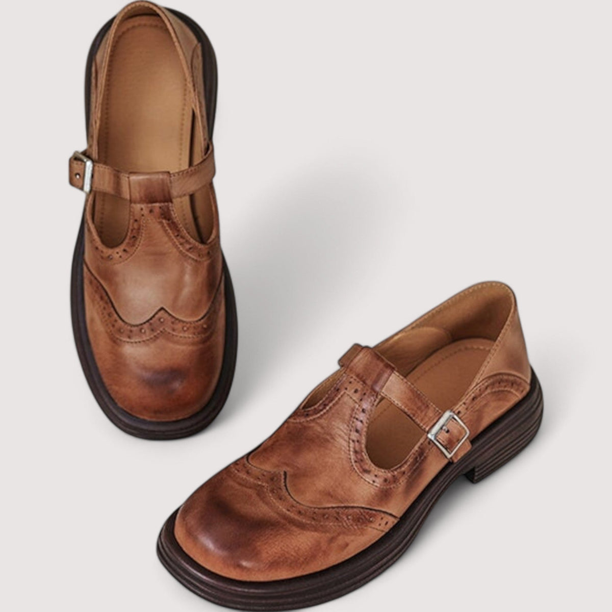 Margery | Gepolsterte Mary-Jane-Schuhe