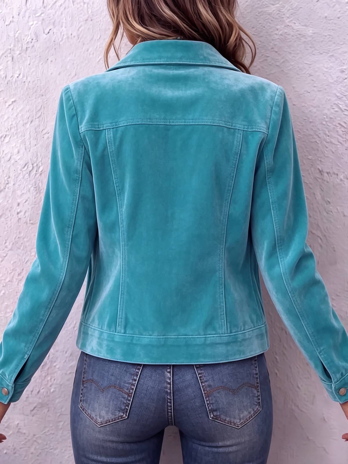 Dianne | Samtige Boho-Jacke im Vintage-Stil
