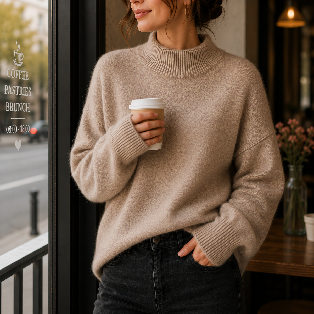 Juniper | Oversize-Rollkragenpullover für Damen