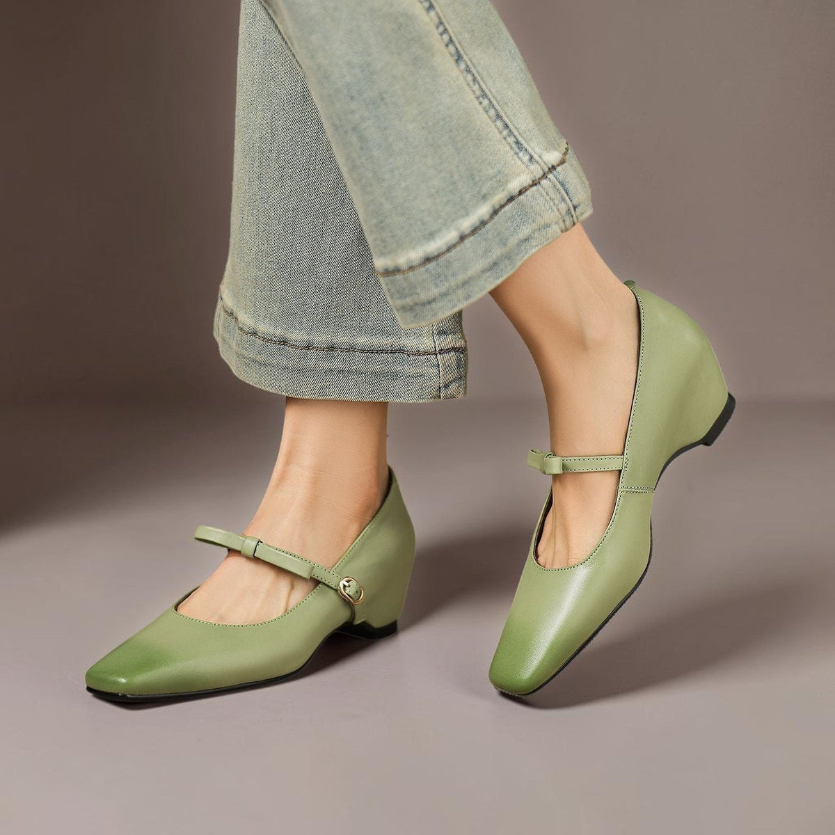 Mette | Elegante Mary-Jane-Schuhe mit Schleife