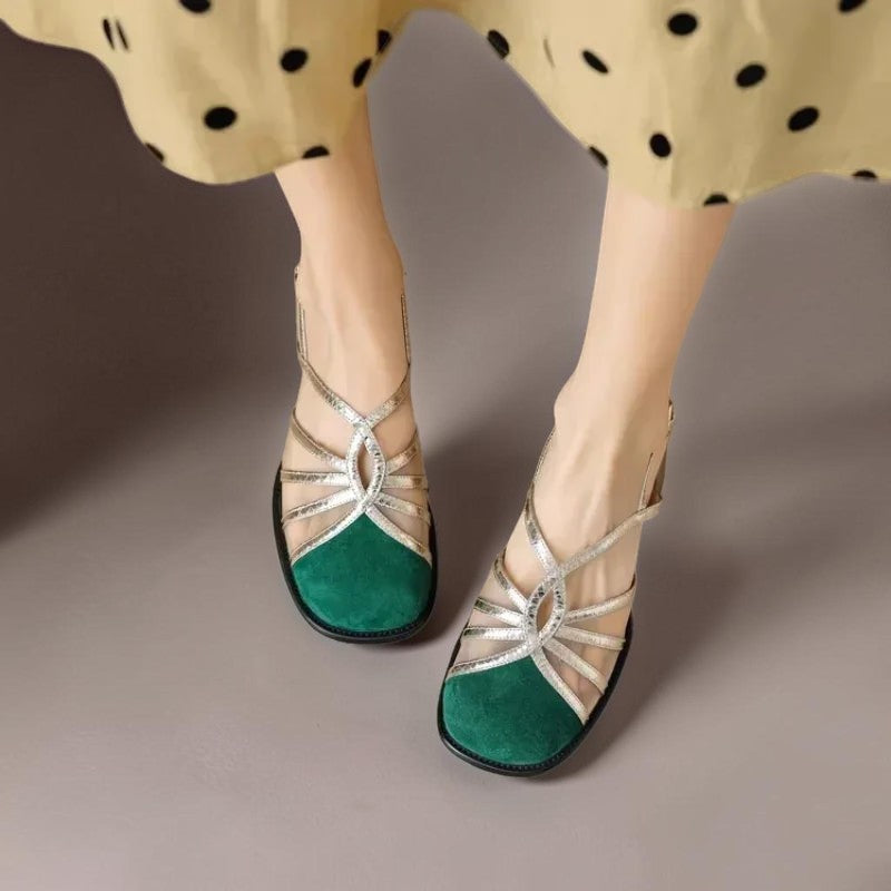Mathilde | Verstellbare Sandalen mit Riemen